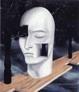 Rene Magritte Painting - the face of genius 1926 Rene Magritte